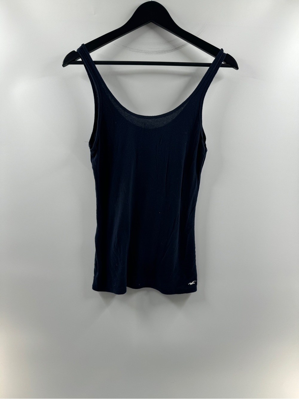 Hollister 2010s Navy Blue Lightweight Stretch Tank Top Women’s Small